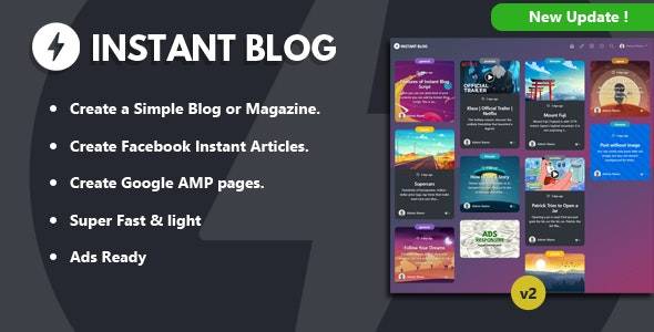 Instant Blog Nulled