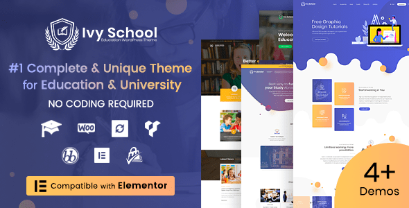 IvySchool school wordpress theme nulled download