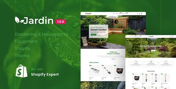 Jardin v.1.0.0 – Gardening & Houseplants Equipment Responsive Shopify Theme