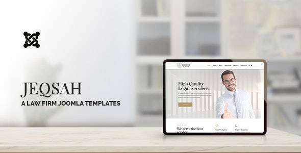 Jeqsah v.1.0 – Law Lawyer & Attorney Joomla Templates