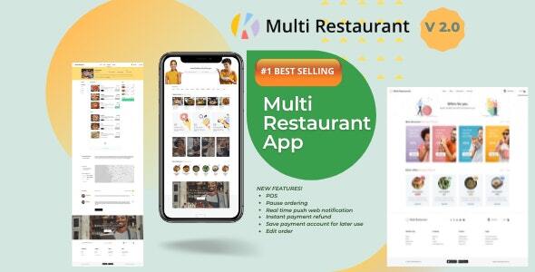 Karenderia – v2.0.0 – Restaurant Management System + Apps | Php Script