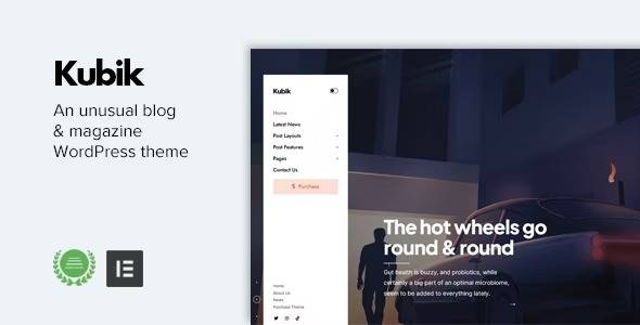 Kubik v1.3 – Digital blog & Magazine WordPress Theme