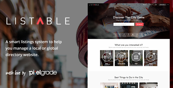 Listable – v1.15.6 A Friendly Directory Download (Updated) | WordPress Theme