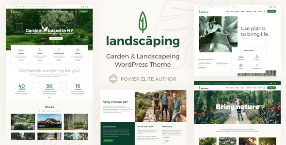 Landscaping v15 – Garden Landscaper WordPress Theme Download (Updated