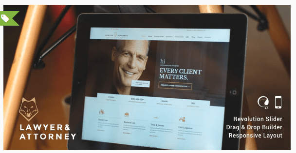 Lawyer v25.0 WordPress Theme Download