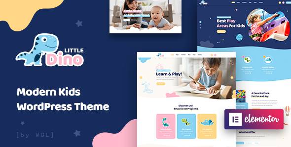 Littledino v1.2.9 – Modern Kids WordPress Theme Download (Updated)