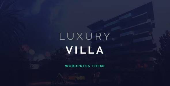 Luxury Villa Property Wordpress Theme Download