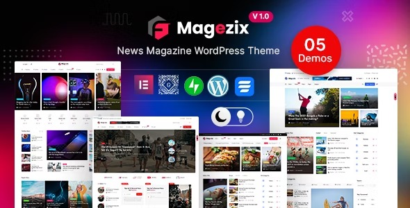 Magezix v1.0.6 Newspaper & Magazine WordPress Theme Download