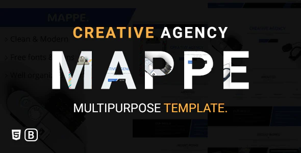 Mappe bootstrap html template download