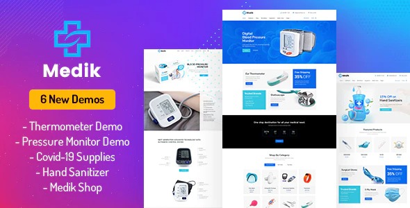 Medik – v2.6 – Medical WooCommerce Store | WordPress Theme