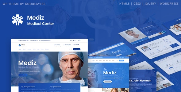 Mediz v2.0.7 – Medical WordPress Theme Download (Updated)