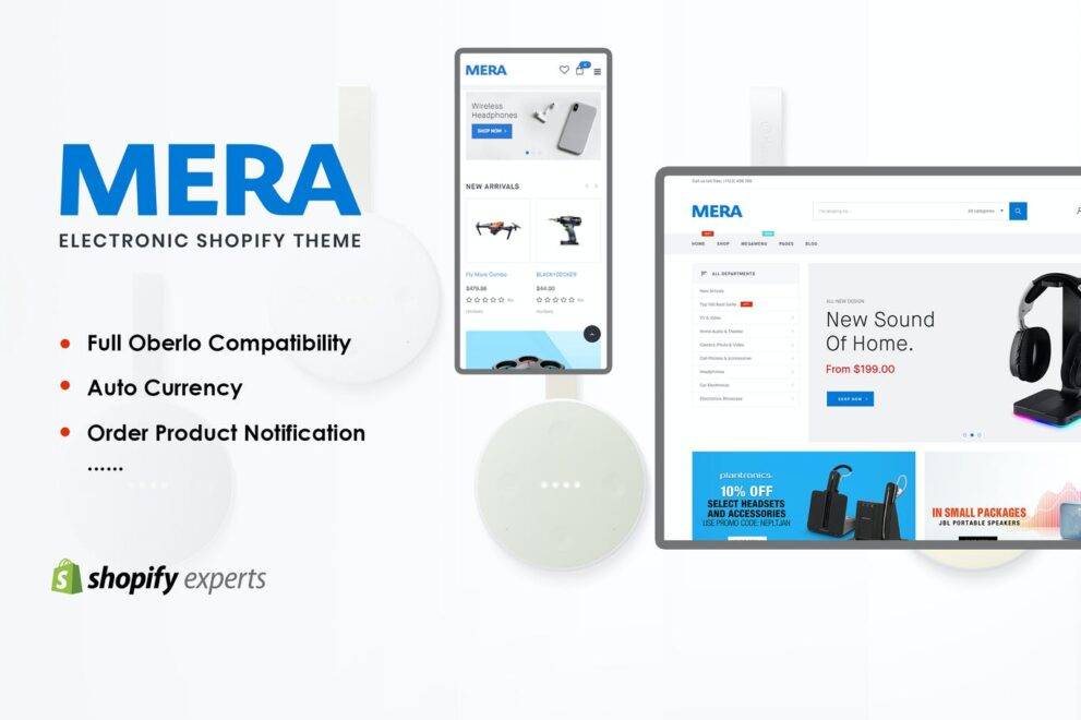 Mera – Electronics Responsive Shopify Theme v1.0.0