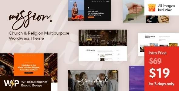 Mission – v1.5.0.0 Church & Religion Multipurpose | WordPress Theme Download