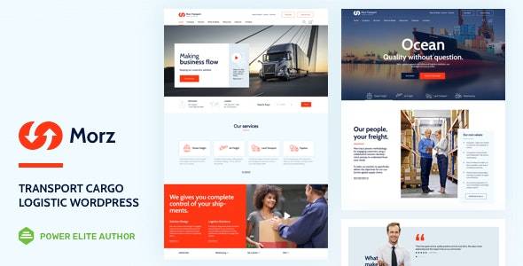 Morz v1.3.3 – Transport Cargo Logistics WordPress Theme Download (Updated)