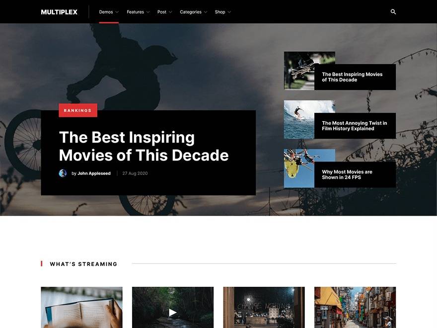 Multiplex by MyThemeShop v1.0.3 WordPress Theme