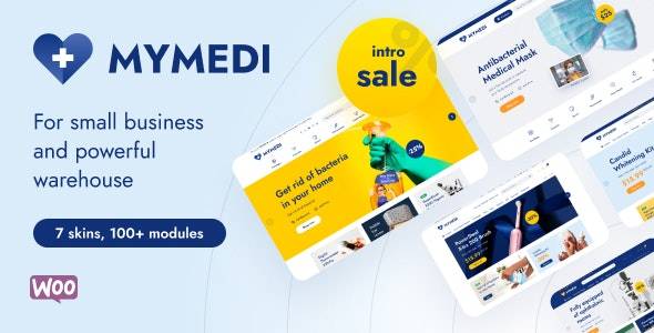 MyMedi WordPress Theme v1.4.7 – Responsive WooCommerce WP Theme Download