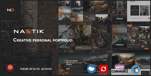 Nastik v5.2- Creative Portfolio WordPress Theme Download (Updated)