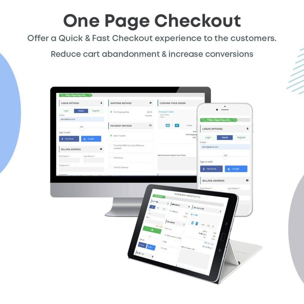 One Page Checkout, Social Login & Mailchimp v7.0.5 PrestaShop Download