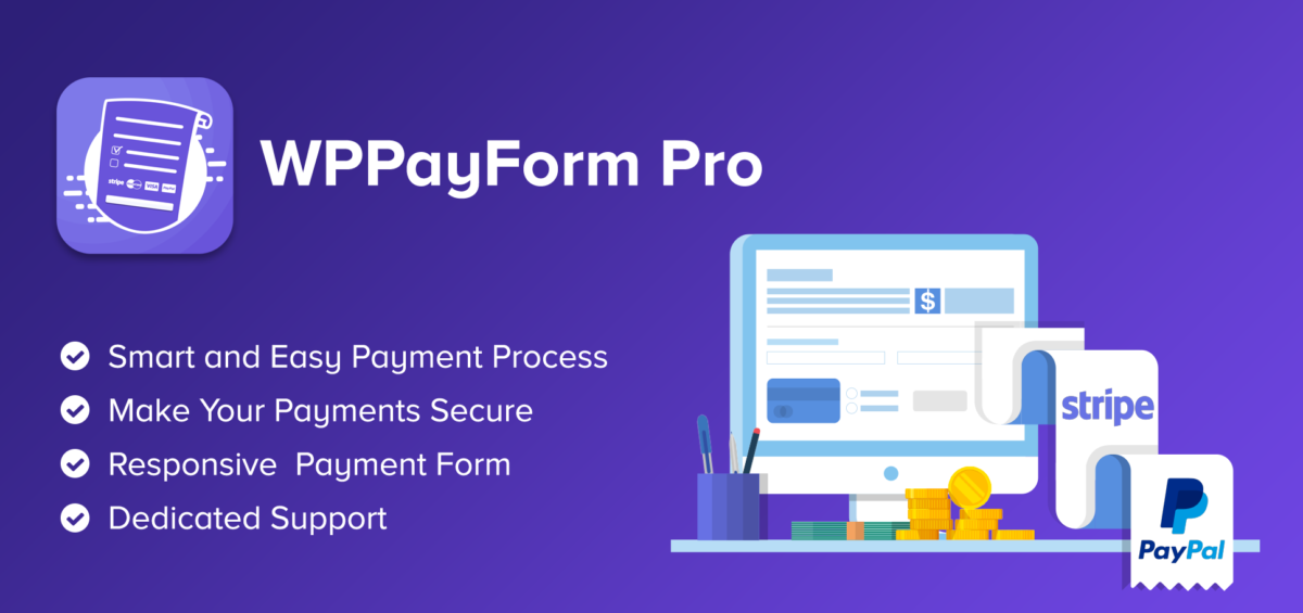 WPPayForm Pro GPL – v4.3.3 – WordPress Payments Made Simple | WordPress Plugin