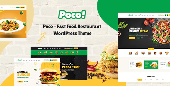 Poco – v2.1.1 – Fast Food Restaurant WordPress Theme Download