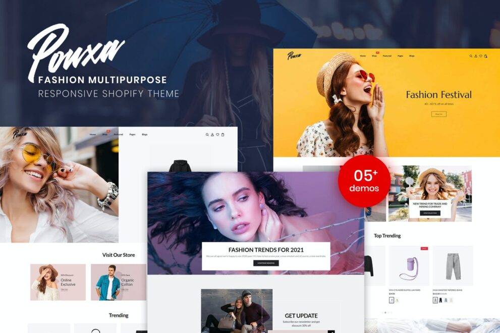 Pouxa Fashion Multipurpose Responsive