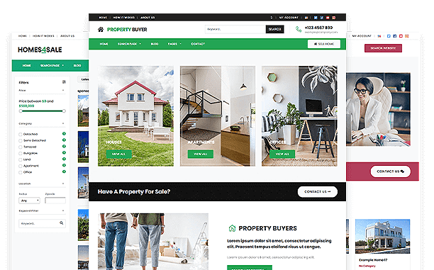 PremiumPress Real Estate Theme