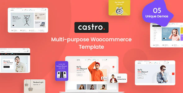 Castro – eCommerce HTML Template Download