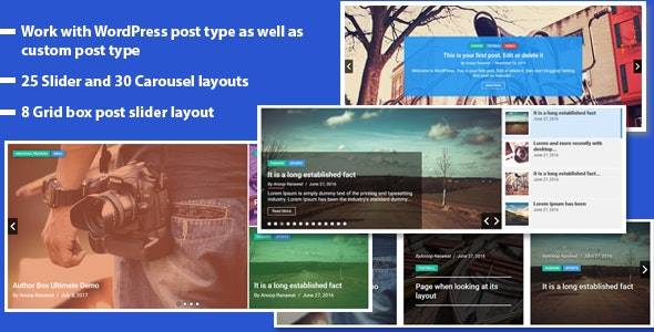 WP Responsive Recent Post Slider Pro – v1.8.0 Download