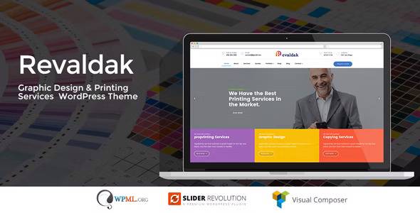 Revaldak Printing Services WordPress Theme Nulled Free Download