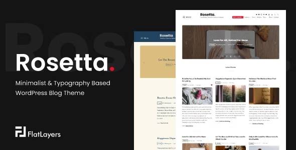 Rosetta Wordpress Blog Theme Free Download