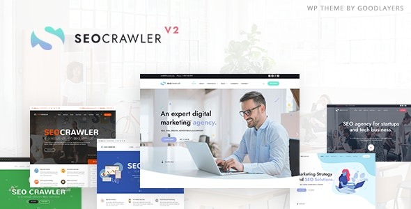 SEOCrawler v.2.1.0 – SEO & Marketing Agency WordPress Theme Download (Updated)