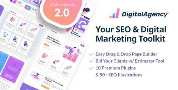 SEOWP v3.2.0 – SEO & Digital Marketing WordPress Theme