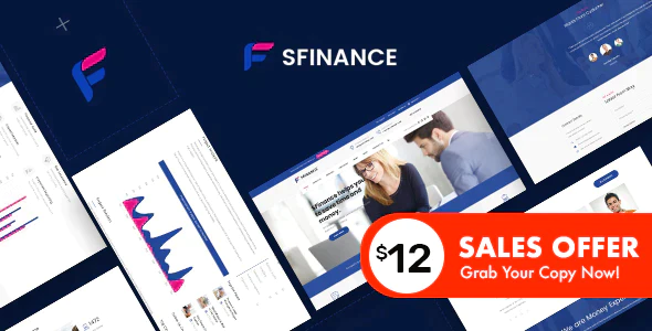 SFinance – Business Consulting and Professional Services HTML Template Free Download