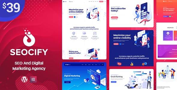 SeoCify v3.6 – SEO Digital Marketing Agency WordPress Theme