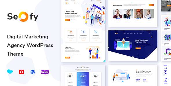 Seofy Digital Marketing Agency WordPress Theme