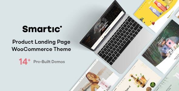 Smartic v2.1.2 Product Landing Page WooCommerce Theme