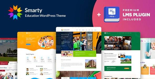 Smarty – v3.4.8 – School Kindergarten WordPress Theme Download