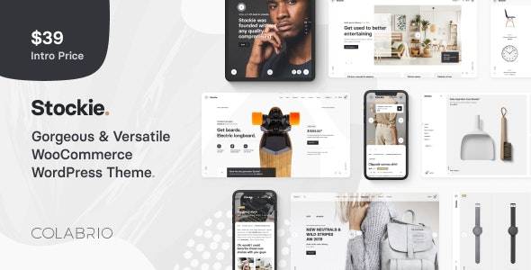 Stockie v1.4.3 – Modern Multi-Purpose WooCommerce Theme