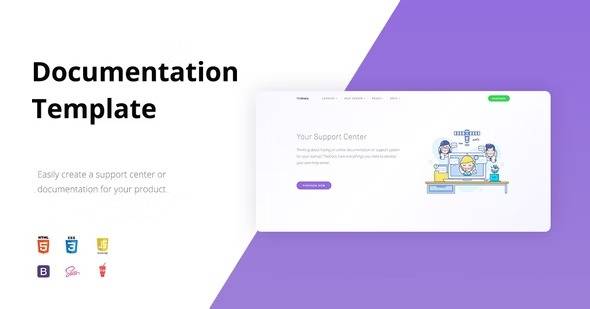 TheDocs Nulled Online Documentation Template Free Download