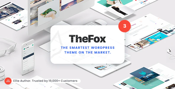 thefox responsive multi-purpose wordpress theme