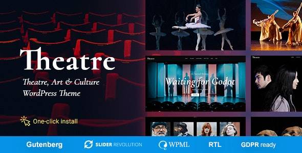 Theater v1.3.0 – Concert & Art Event Entertainment WordPress Theme