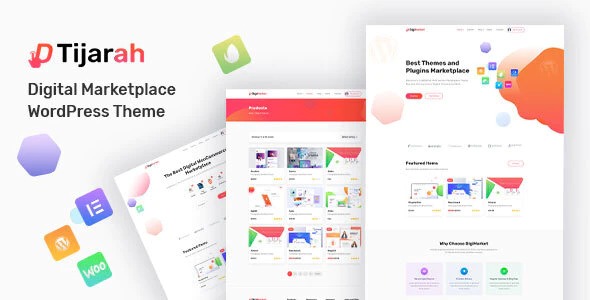 Tijarah – v1.3.7 Digital Marketplace WooCommerce Theme