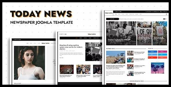 News Joomla 4 Template