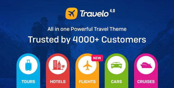 Travelo – v4.2.4 -­ Travel/Tour Booking Responsive | WordPress Theme