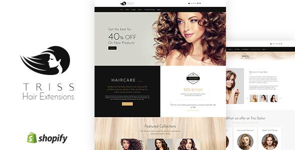 Triss salon & barber store shopify theme download