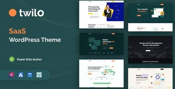 Twilo v1.0.1 – SaaS Landing Page WordPress Theme Download