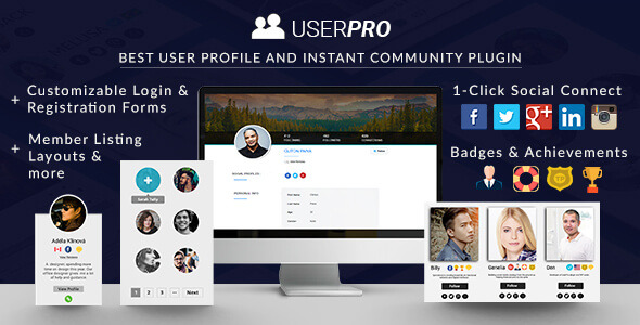 UserPro – v5.1.7 Community and User Profile | WordPress Plugin