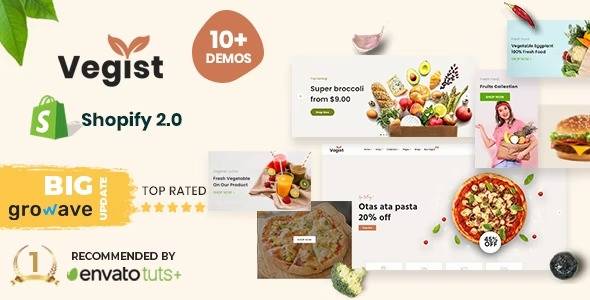 Vegist – Vegetables, Supermarket eCommerce Shopify Theme v1.14