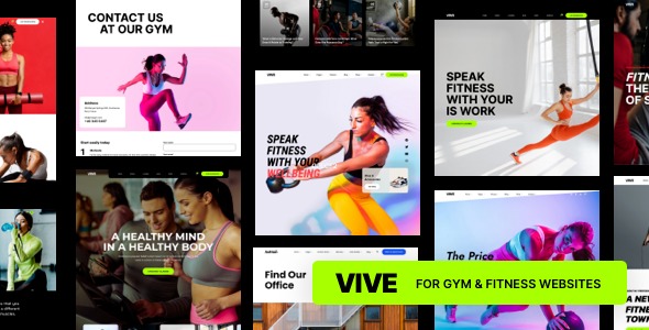 Vive Fitness Gym WordPress