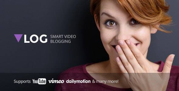 Vlog v.2.5.1- Video Blog & Podcast WordPress Theme Download